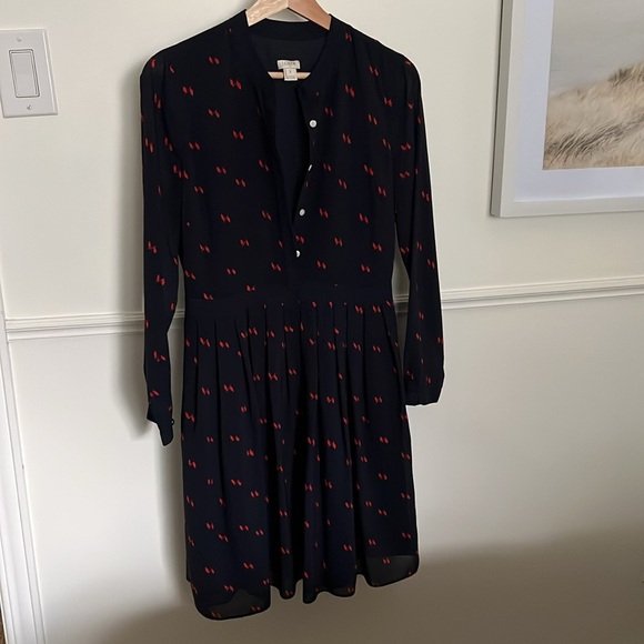 J. Crew Pleated Dress - Picture 2 of 7